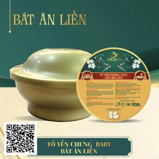 Tổ yến Chưng Baby - Bát Ăn Liền