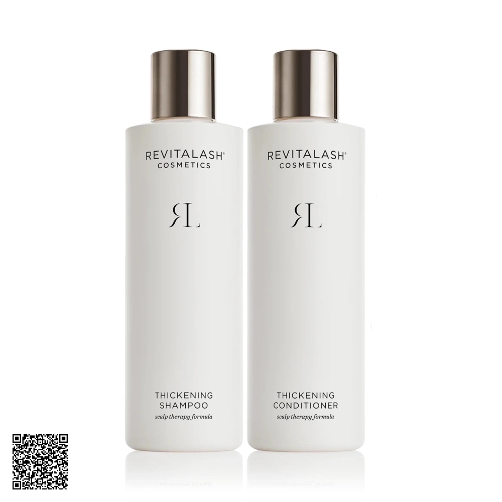 Bộ Gội Xả Phục Hồi Tóc Hư Tổn RevitaLash Thickening Shampoo 250ml & Conditioner 250ml Từ Mỹ