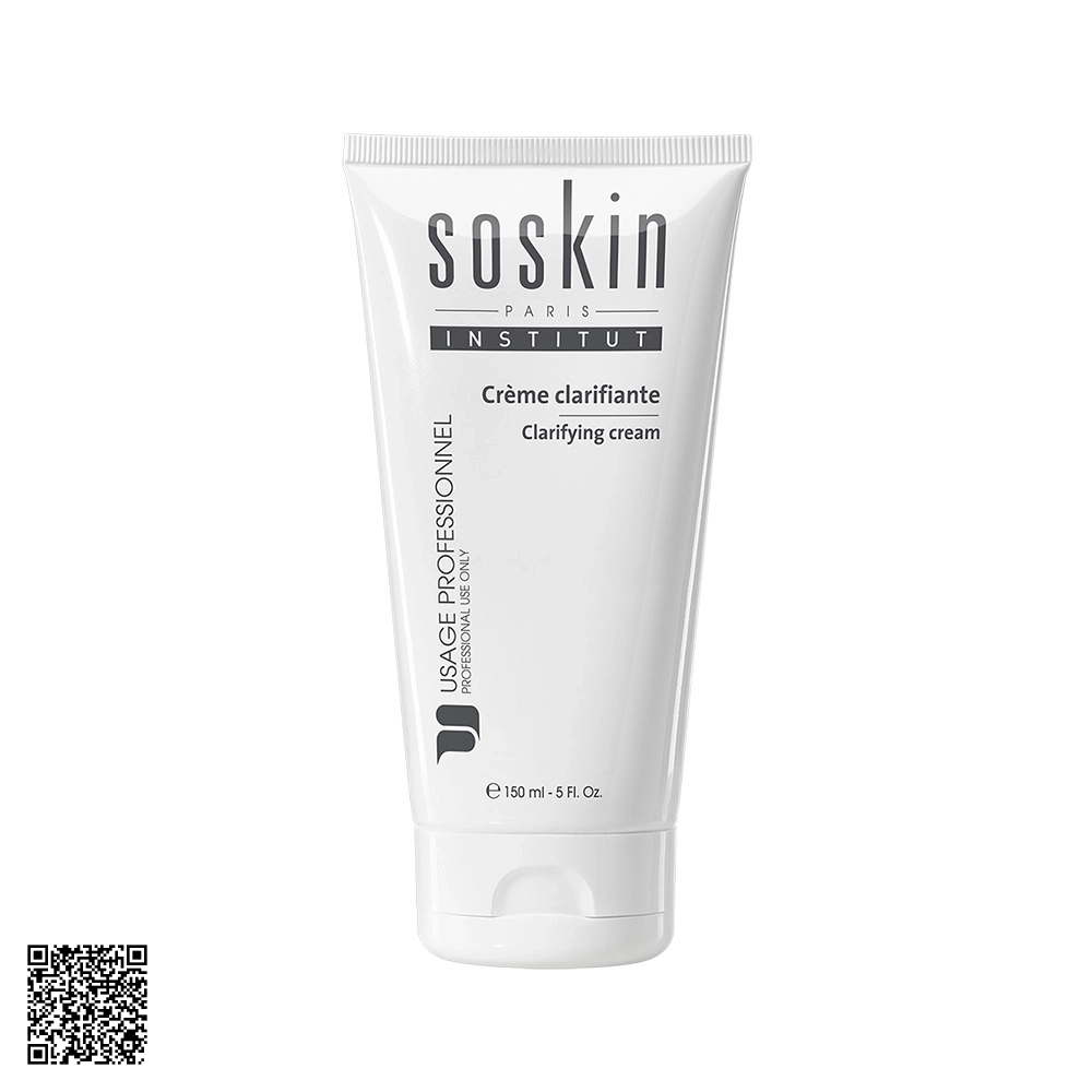 Kem Dưỡng Trắng Da Soskin Clarifying Cream Từ Pháp 150ml