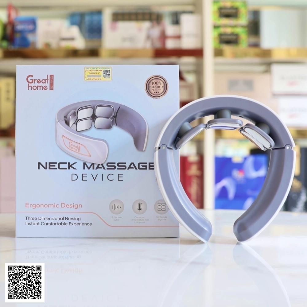 Máy Massage Cổ Genie Great Home Neck Massage Device Từ Hàn Quốc