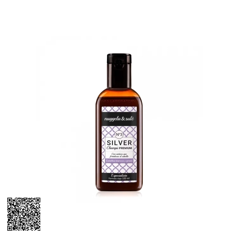 Dầu Gội Nuggela & Sule Nº3 Silver Premium Shampoo Dành Cho Tóc Vàng, Vàng Bạch Kim, Trắng Hoặc Xám 100ml