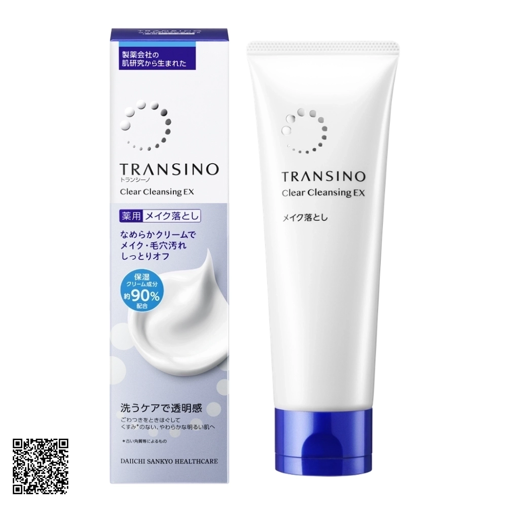 Kem Tẩy Trang Transino Clear Cleansing Ex Từ Nhật Bản 110g