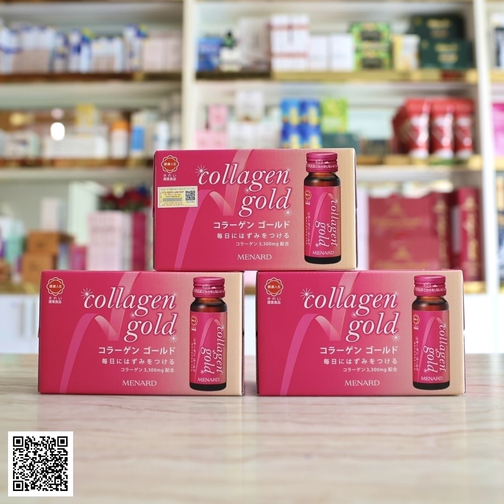 Liệu Trình Nước Uống Menard Collagen Gold 30 Chai