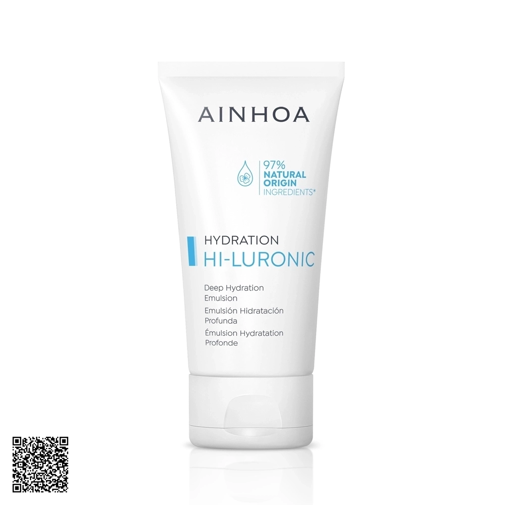 Kem Dưỡng Ẩm Da Ainhoa Hi-Luronic Deep Hydraiton Emulsion Từ Tây Ban Nha 50ml