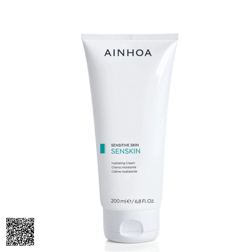 Kem Cấp Ẩm Và Giảm Viêm Da Ainhoa Senskin Hydrating Cream Từ Tây Ban Nha 200ml