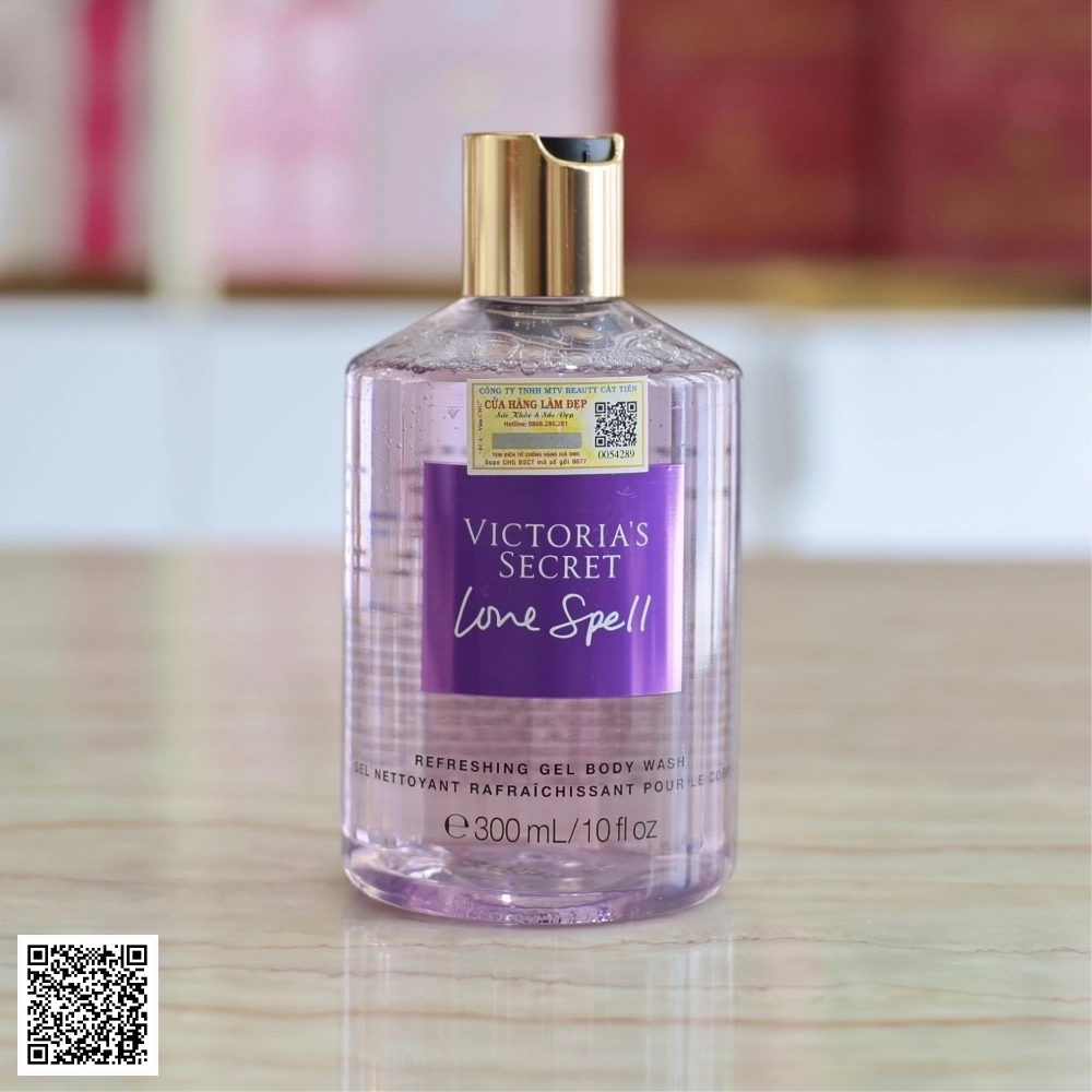 Sữa Tắm Victorias Secret Love Spell Refreshing Gel Body Wash 300ml