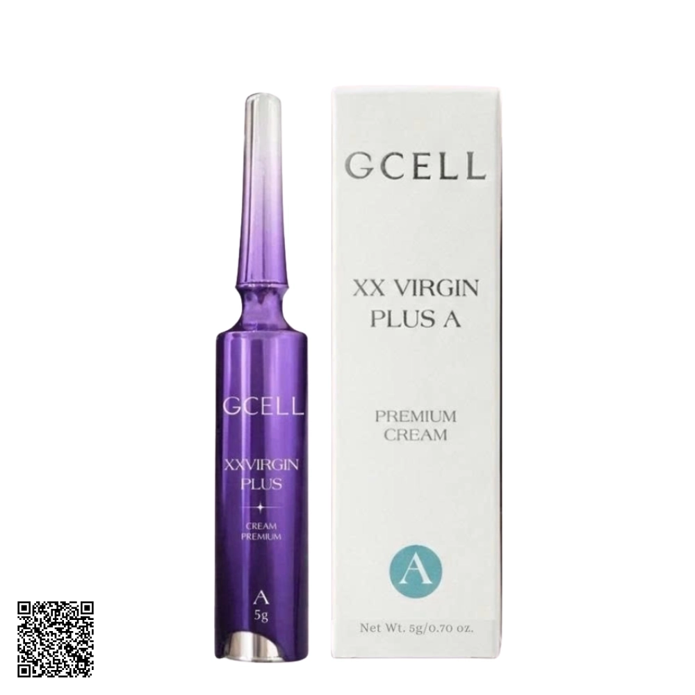 Kem Mờ Thâm Nách Bẹn Mông GCell XX Virgin Cream Premium A 5g