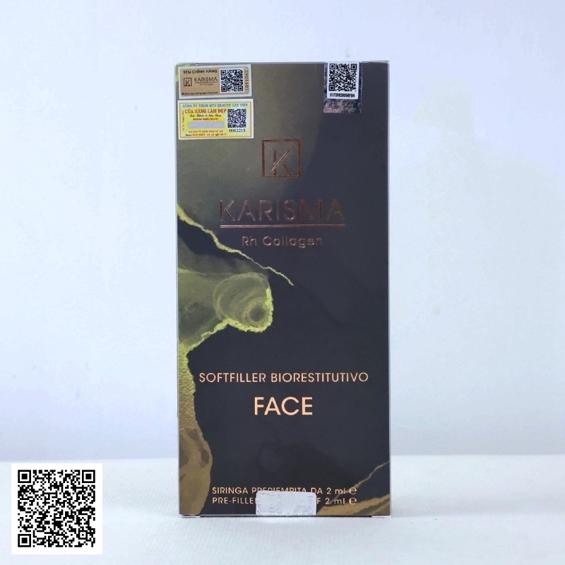 Tinh Chất Karisma Rh Collagen Tiêm BAP Trẻ Hóa Da Từ Ý Hộp 2ml x 1 Ống