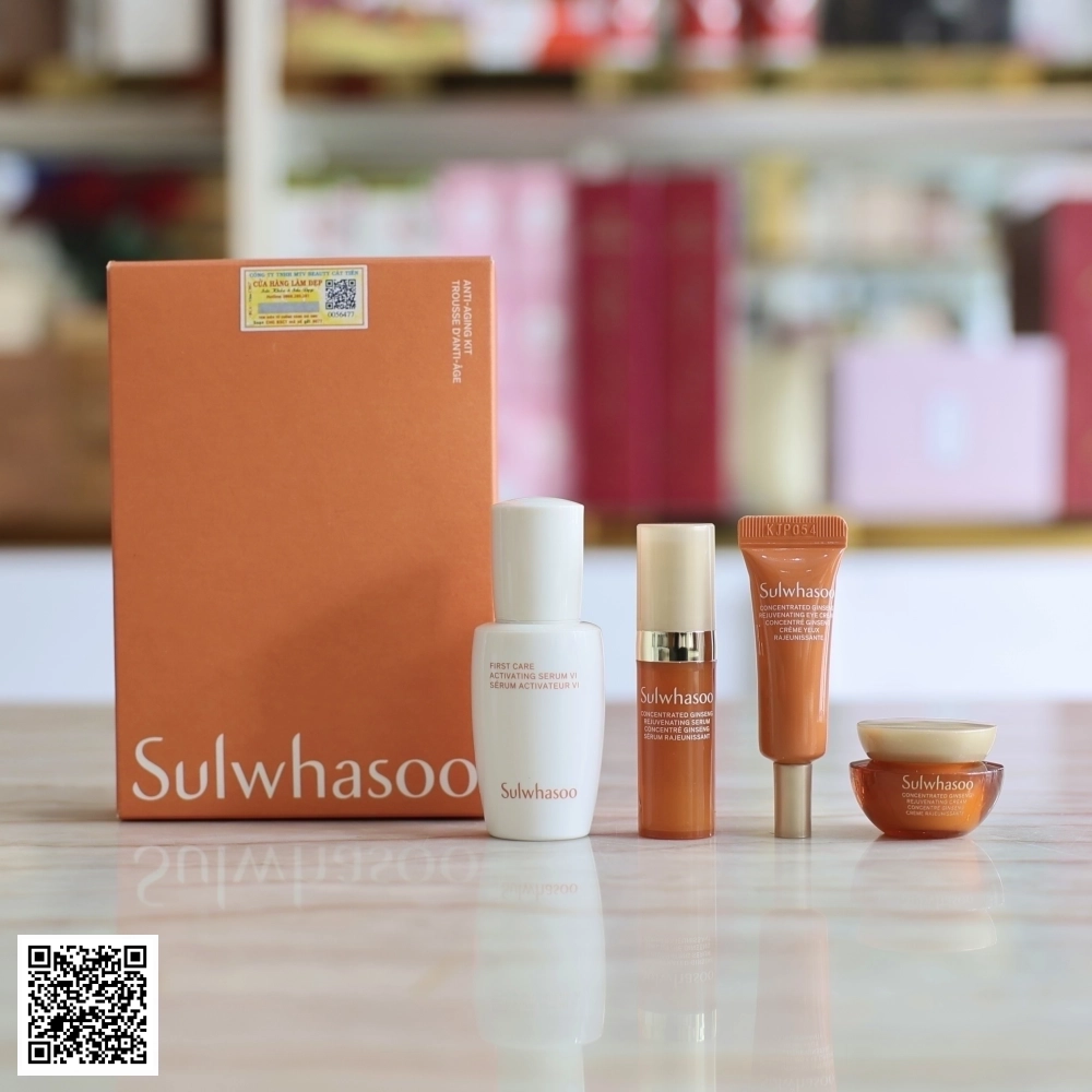 Bộ Mẫu Thử Sulwhasoo Anti Aging Kit 4 Món