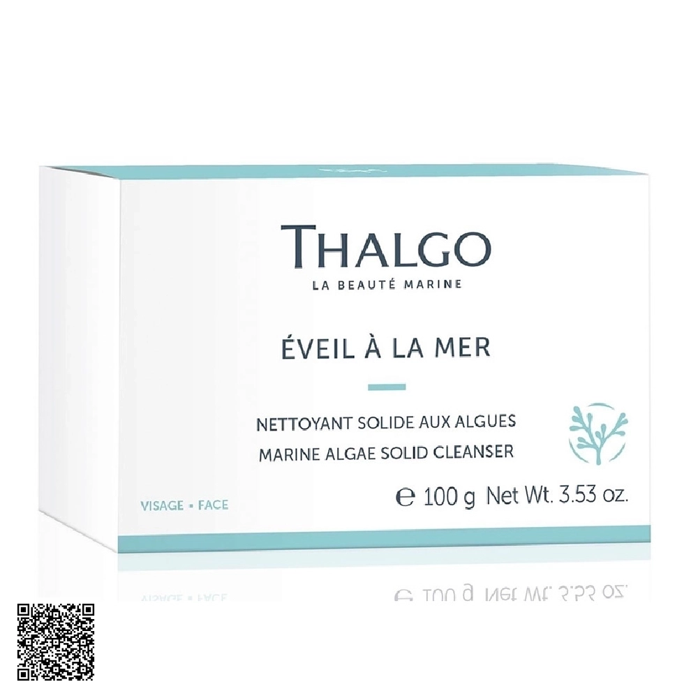 Xà Phòng Rửa Mặt Chiết Xuất Tảo Biển Thalgo Marine Algae Solid Cleanser Từ Pháp 100g
