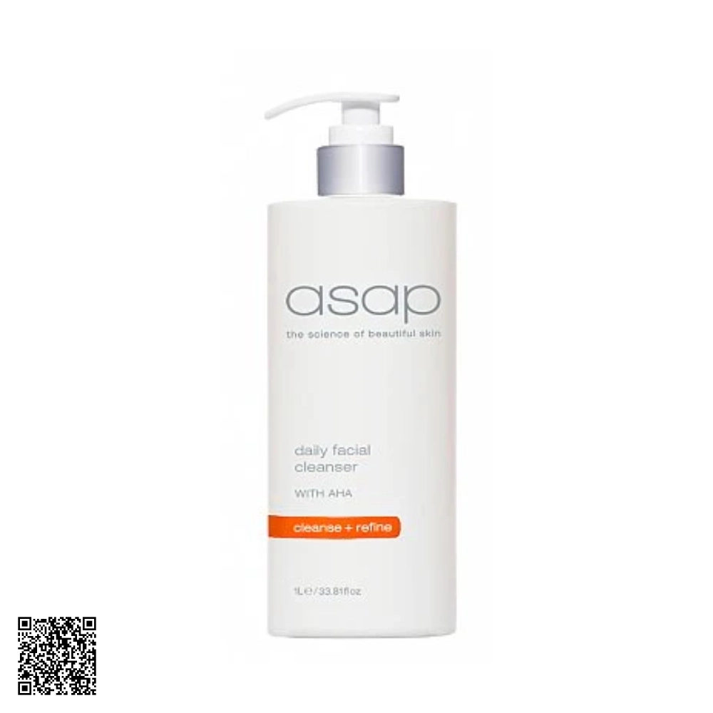 Sữa Rửa Mặt Sạch Sâu Asap Daily Facial Cleanser 1000ml
