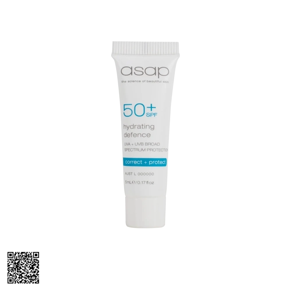 Kem Lót 3 Trong 1 Asap SPF50+ Hydrating Defence 5ml