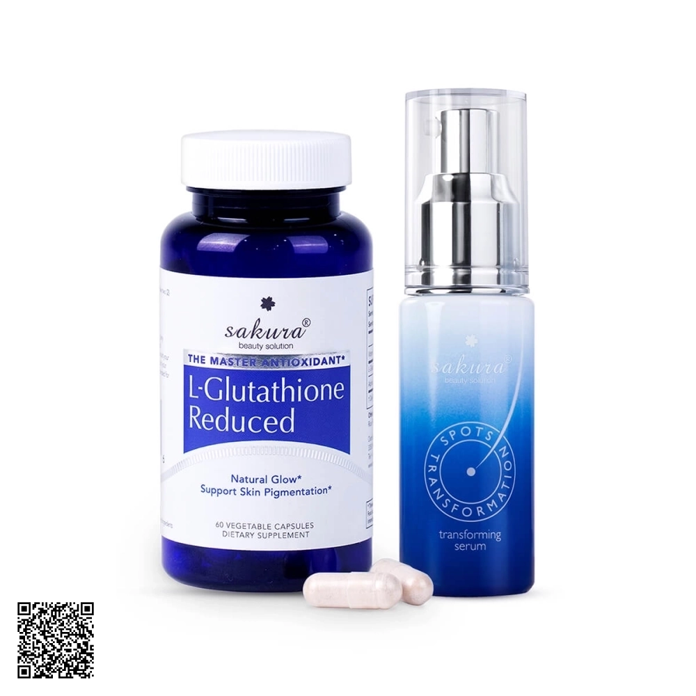 Bộ Ngừa Nám Bên Trong Sakura Melasma Combo Từ Nhật Bản 2 Món