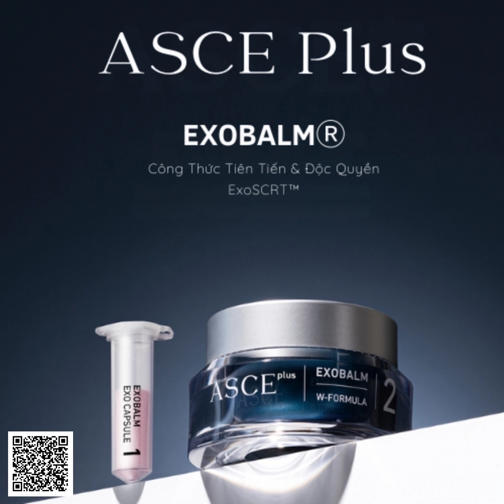 Bộ Cấp Ẩm, Làm Dịu, Kháng Viêm & Giảm Thâm ExoCoBio ASCE+ AXOBALM