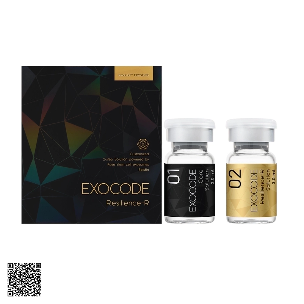 Set Tinh Chất Tế Bào Exocode Resilience – R Săn Chắc Và Căng Bóng Da (Set Liệu Trình 3 Cặp)