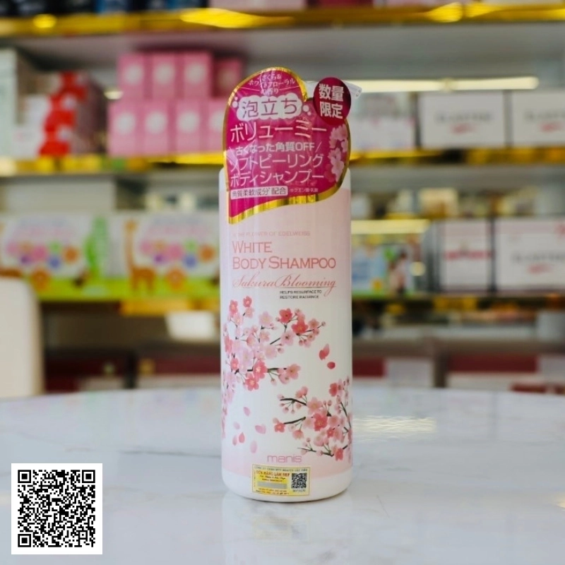 Sữa Tắm Trắng Da Manis White Body Shampoo Từ Nhật Bản 450ml