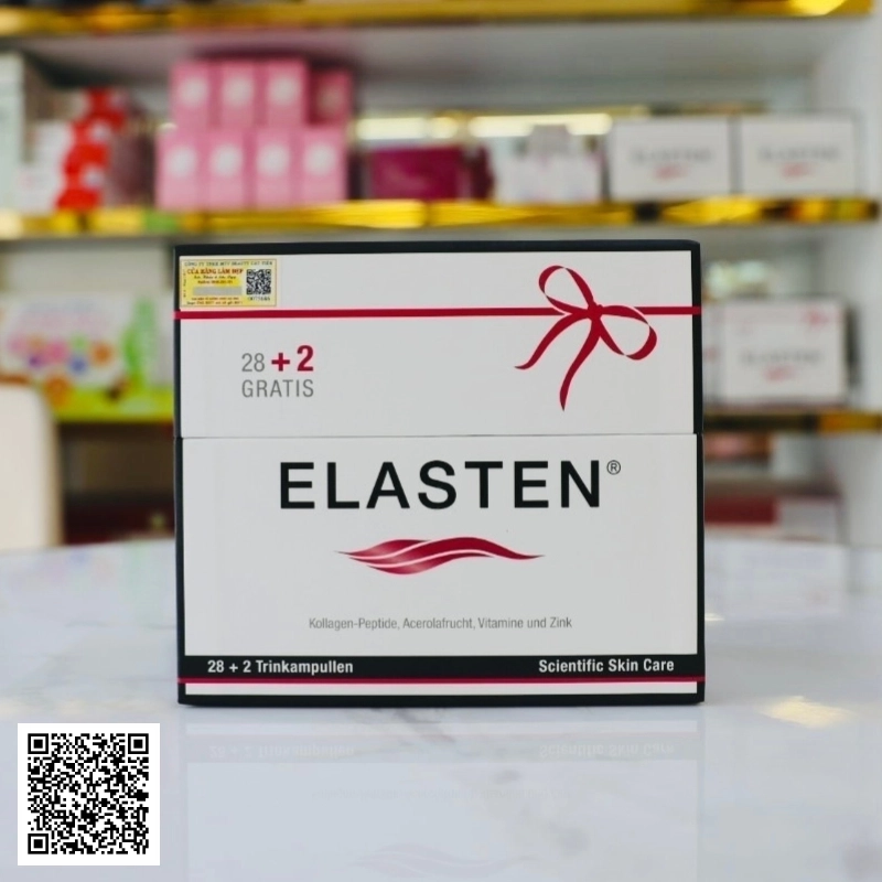 Nước Uống Collagen Elasten Scientific Skin Care Từ Đức Hộp 3ml x 30 Ống