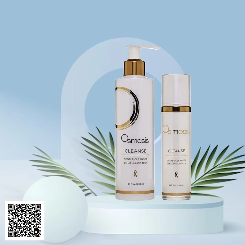 Sữa Rửa Mặt Dịu Nhẹ Osmosis Cleanse Gentle Cleanser Từ Hoa Kỳ 50ml