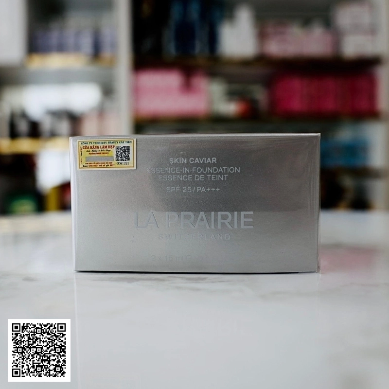 Phấn Nước Cushion La Prairie Skin Caviar Essence In Foundation SPF25/PA+++ Thụy Sĩ 15ml