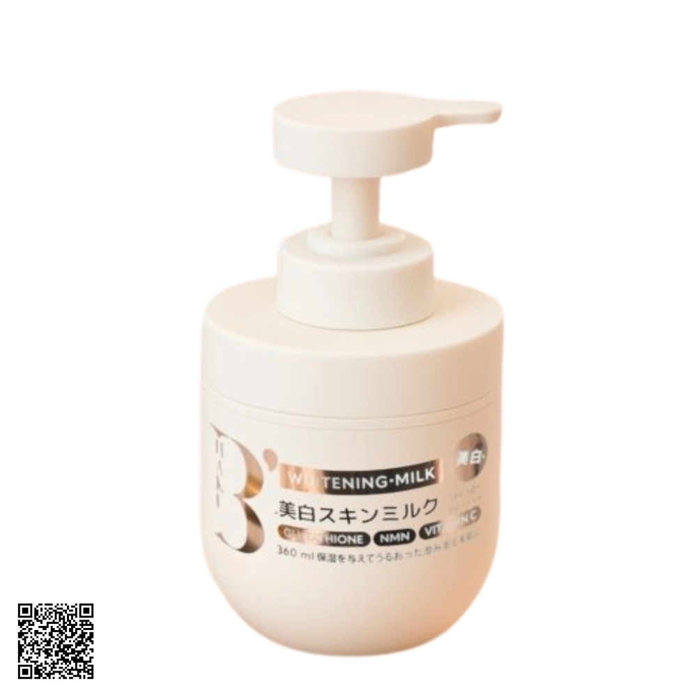 Sửa Dưỡng Thể  B’Haku Whitening Milk Nhật Bản 360ml