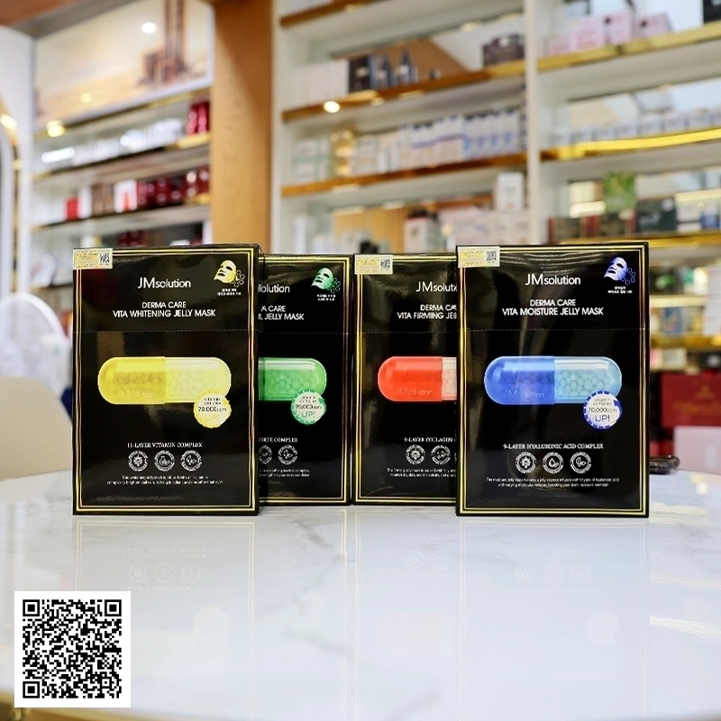 Mặt Nạ JMsolution Derma Care Vita Jelly Mask từ Hàn Quốc Hộp 10 miếng