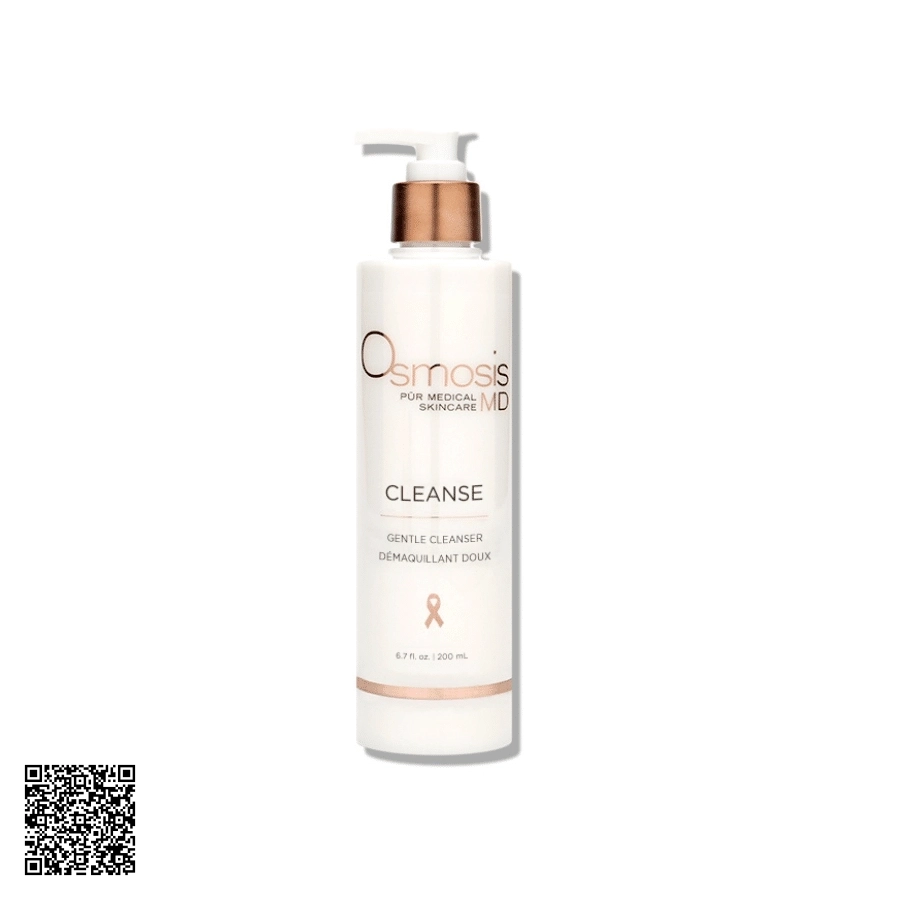 Sữa Rửa Mặt Osmosis Beauty Dịu Nhẹ Cleanse Gentle Cleanser từ Hoa Kỳ 200ml