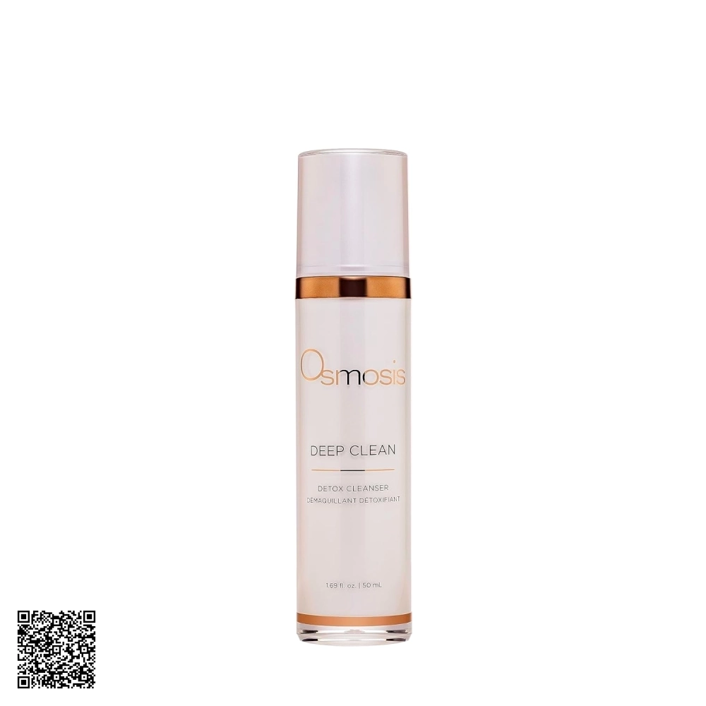 Sữa Rửa Mặt Osmosis Beauty Thải Độc Sạch Sâu Deep Clean Detox Cleanser từ Hoa Kỳ 50ml