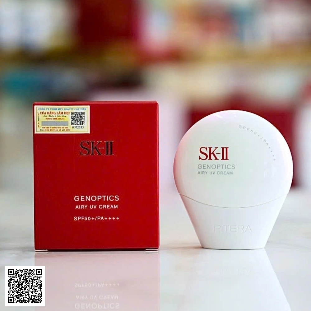 SK-II GenOptics Airy UV Cream Kem Chống Nắng Sk-ii Nhật Bản 30g