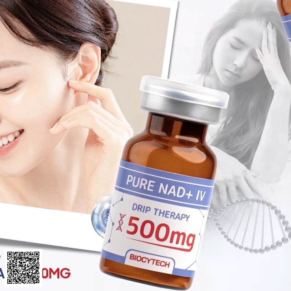 PURE NAD+ IV Drip Therapy 500MG Biocytech Truyền Tĩnh Mạch Cao Cấp 1  lọ  Từ Nhật Bản