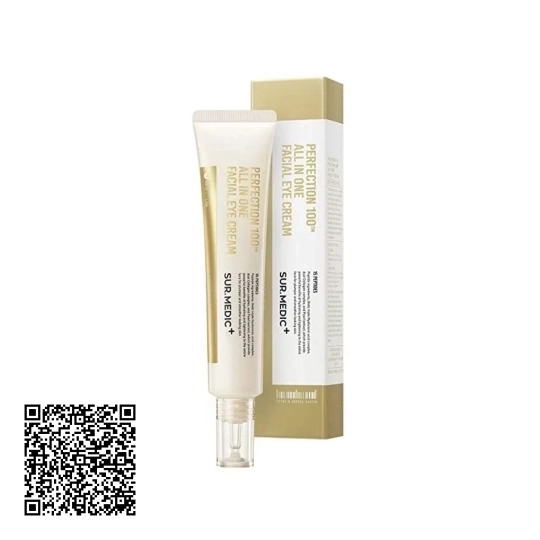 Kem Dưỡng Mắt SUR.MEDIC+ Perfection 100TM All In One Facial Eye Cream Giảm Nếp Nhăn, Ngăn Lão Hóa 35ml Từ Hàn Quốc