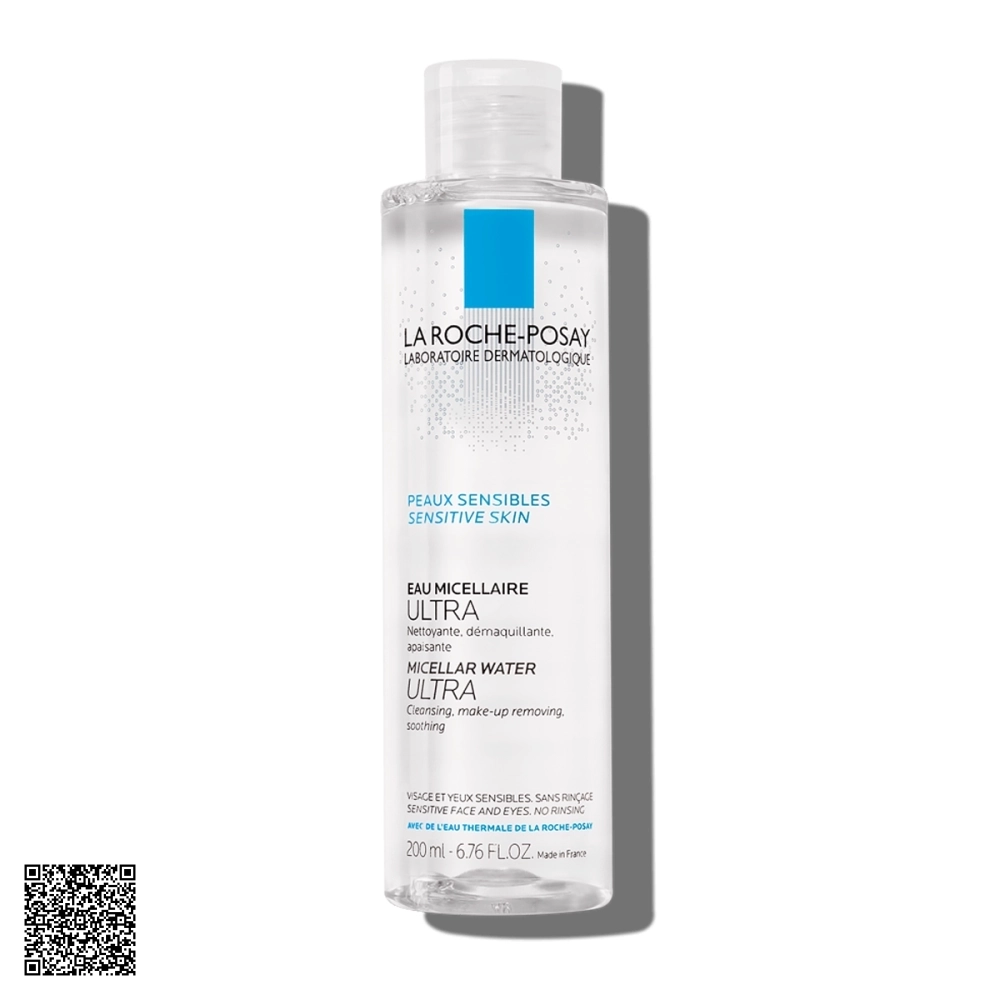 Nước Tẩy Trang La Roche-Posay Micellar Water Ultra Sensitive Skin Cho Da Nhạy Cảm 200ml Từ Pháp