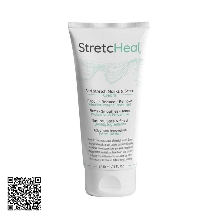 Kem giảm Rạn Da StretcHeal Anti Stretch Marks & Scars 180ml Từ Hoa Kỳ