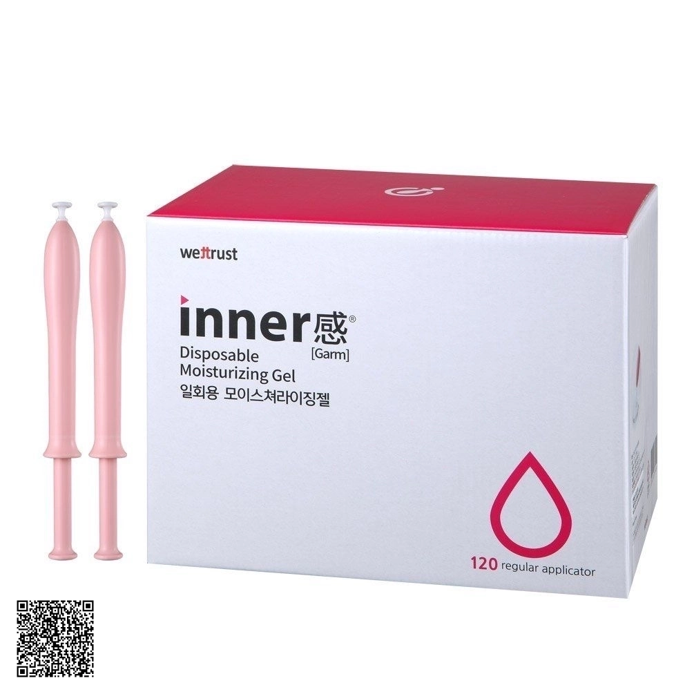 Đũa Thần Dưỡng Vùng Kín Wettrust Inner Gel Disposable Moisturizing Gel Hàn Quốc Hộp 120 Ống