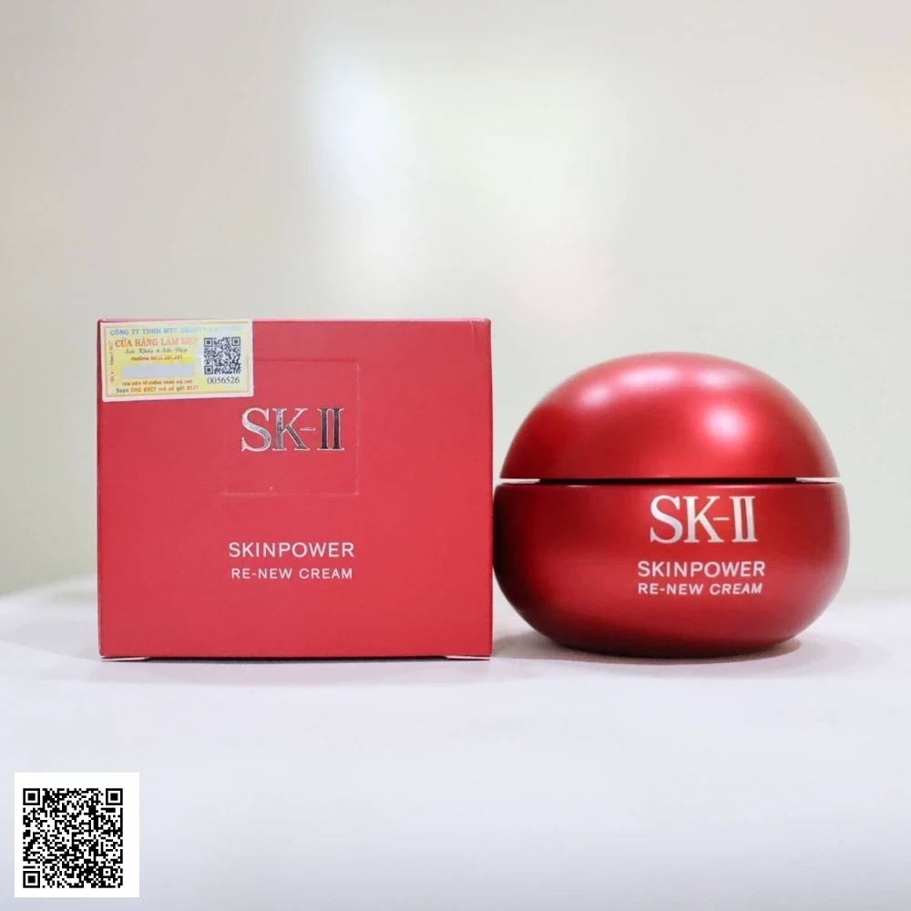 SK-II SkinPower Re-New Cream Kem Dưỡng Chống Lão Hoá Nhật Bản 80g