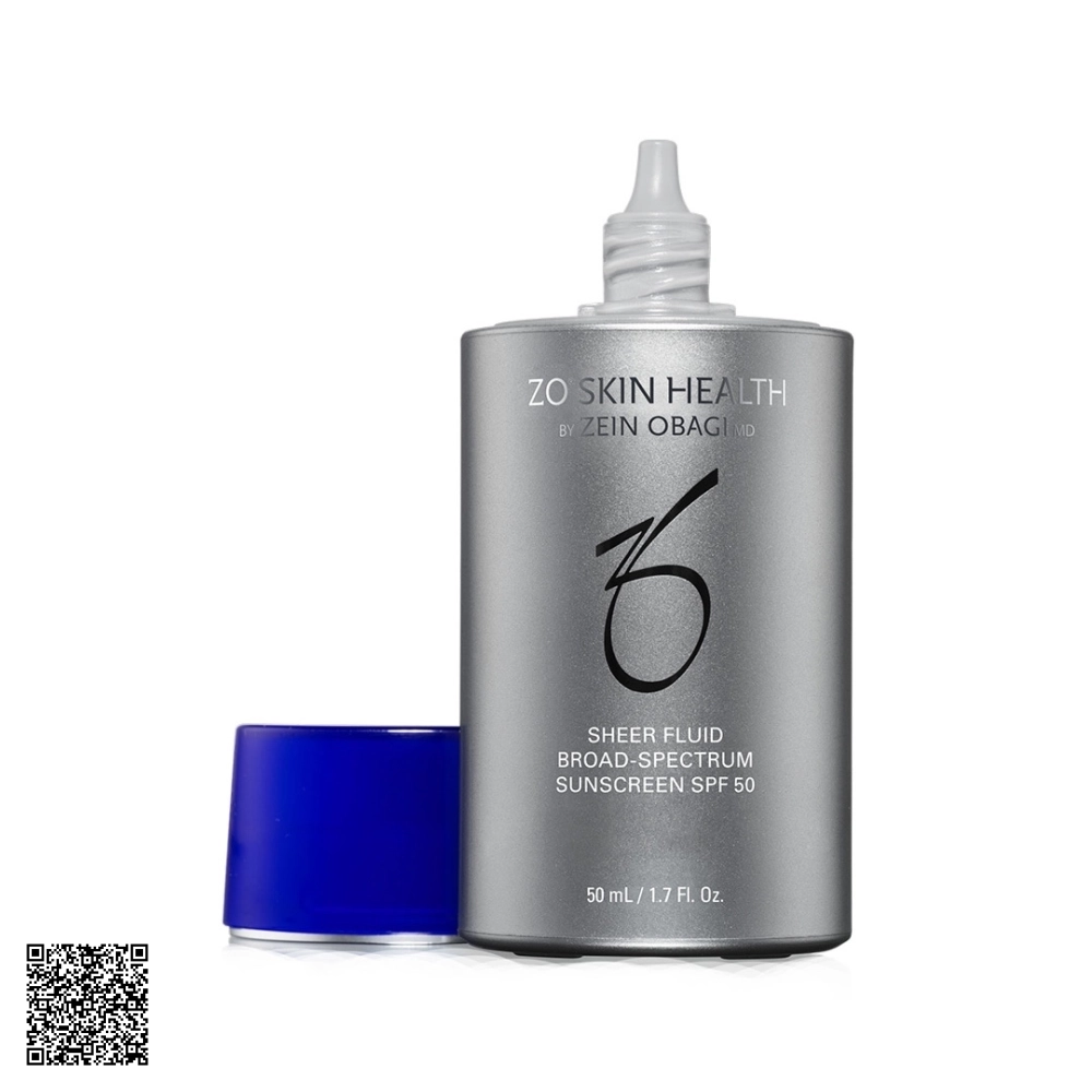 ZO® Skin Health Sheer Fluid Broad Spectrum Sunscreen SPF 50 Kem Chống Nắng Từ Mỹ 4ml x 6 Ống