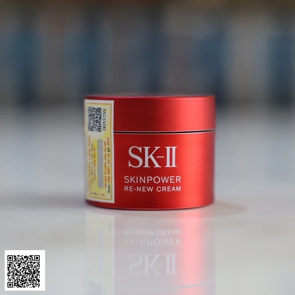 SK-II Skinpower Re-new Cream Mini Kem Dưỡng SK-II Từ Nhật Bản 15g