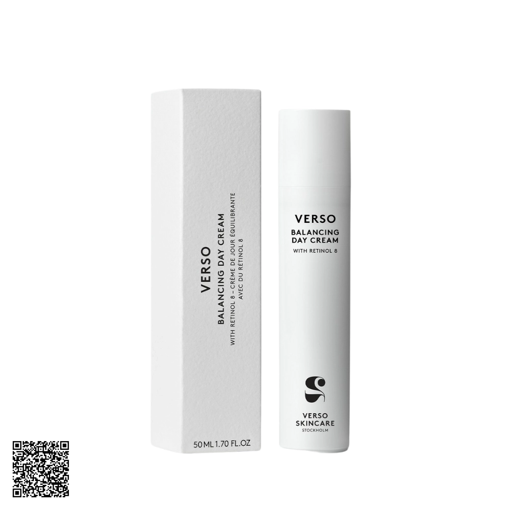 Verso Balancing Day Cream With Retinol 8 Kem Dưỡng Ngày Cân Bằng Từ Thụy Điển 50ml