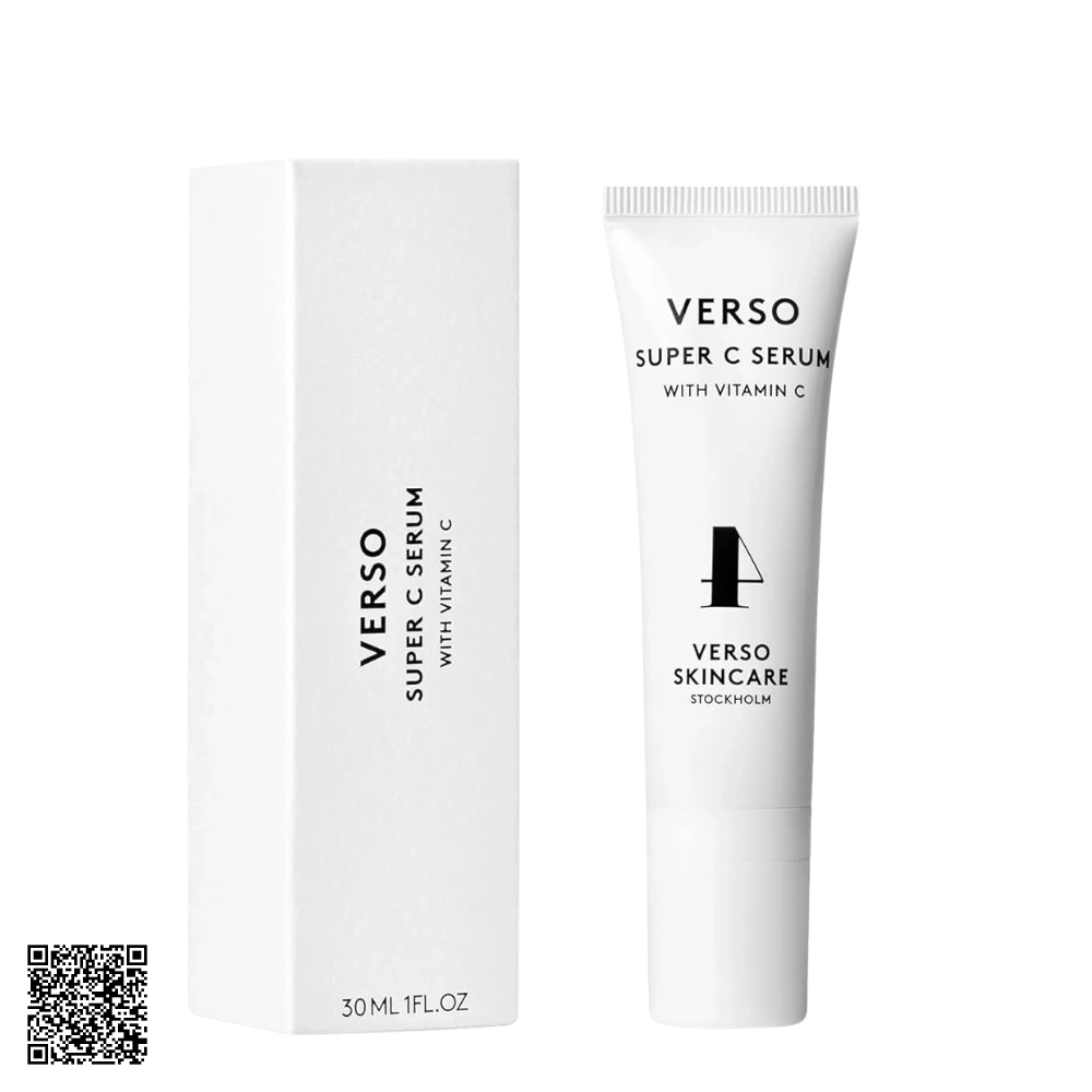 Verso Super C Serum With Vitamin C Serum Vitamin C Từ Thụy Điển 30ml