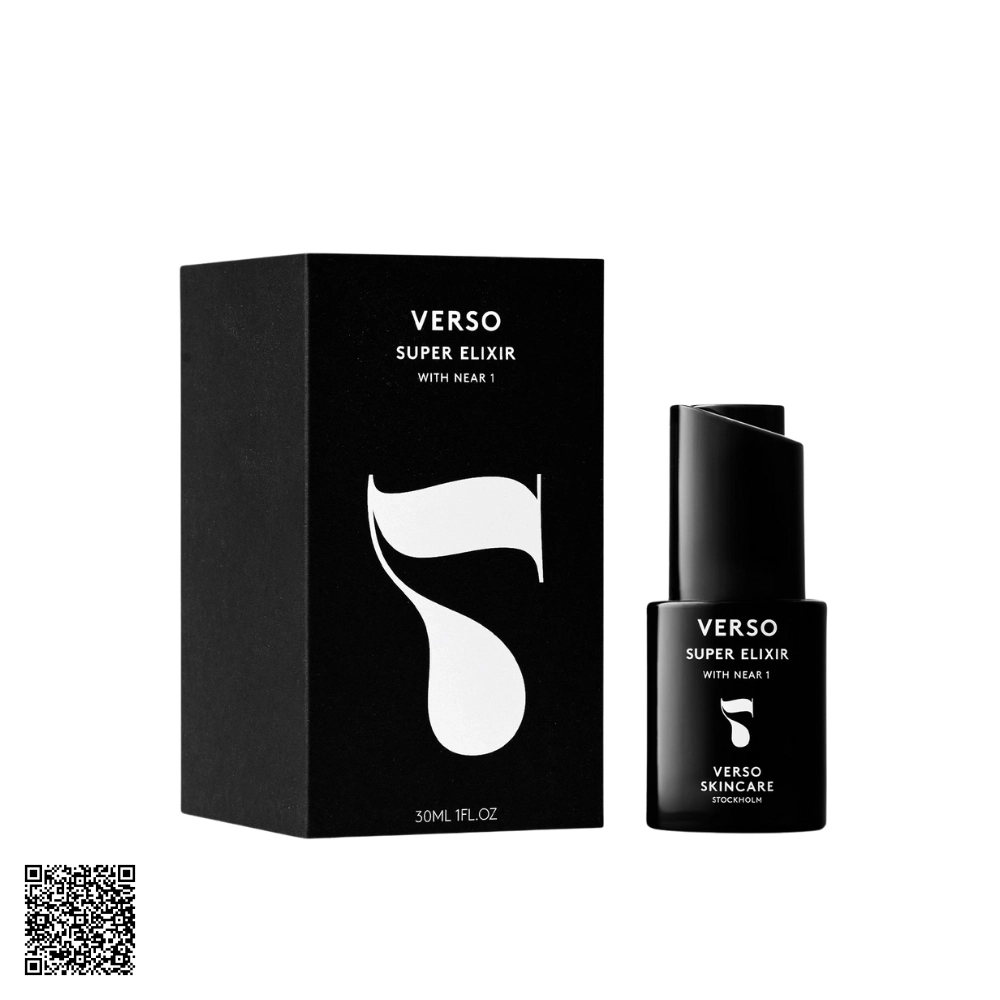 Verso Super Elixir With Near 1 Tinh Chất Làm Sáng & Làm Dịu Da Từ Thụy Điển 30ml