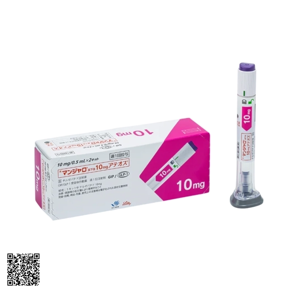 Bút Tiêm Giảm Cân Mounjaro GLP-1 Tirzepatide 10MG Từ Nhật Bản