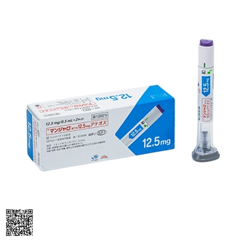 Bút Tiêm Giảm Cân Mounjaro GLP-1 Tirzepatide 12.5MG Từ Nhật Bản