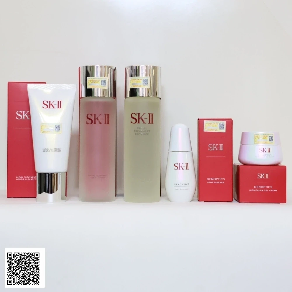 Bộ SK-II Genoptics Spot Dưỡng Da Trị Nám Trắng Da Mặt SK-ii Nhật Bản 5 Món Full-size