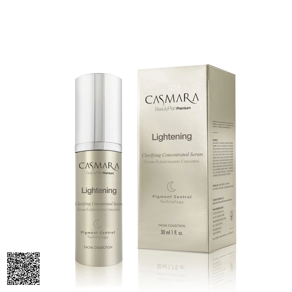 Serum Casmara Lightening Clarifying Concentrated Serum Sáng Da, Mờ Thâm Nám, Tàn Nhang Tây Ban Nha 30ml