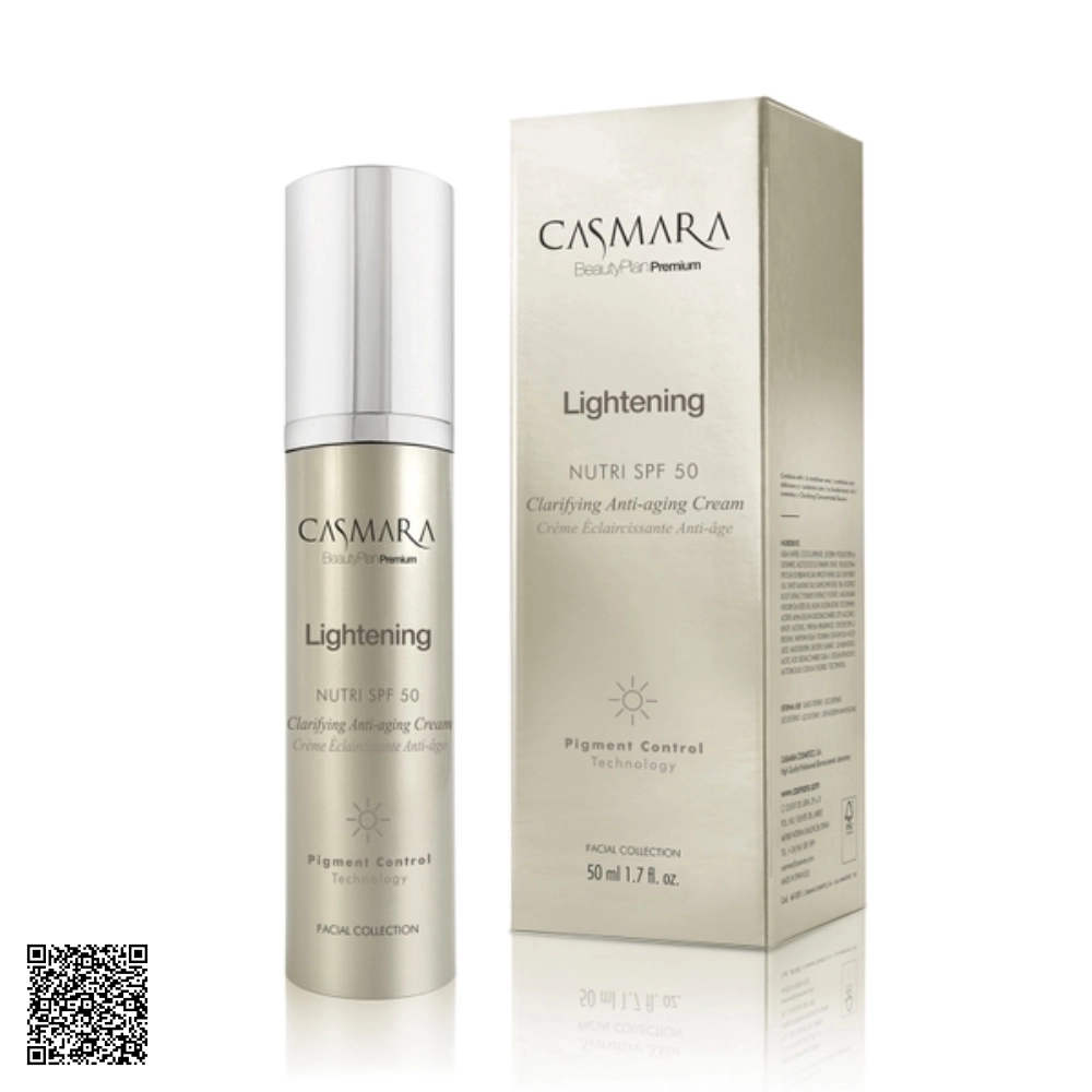 Kem Chống Nắng Casmara Lightening Clarifying Anti-Aging Cream SPF50 Tây Ban Nha 50ml