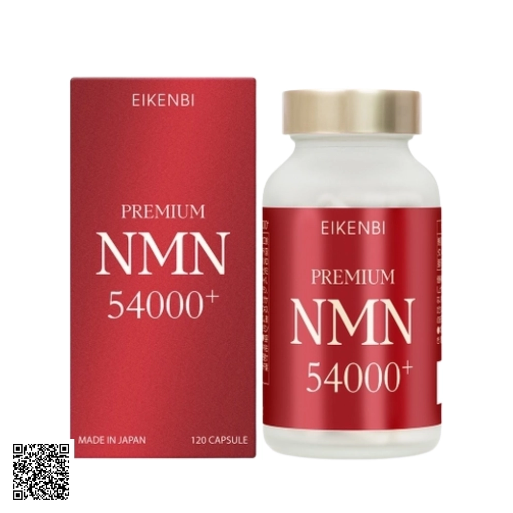 Viên Uống Eikenbi Premium NMN 54000+ Chống Lão Hóa Nhật Bản Hộp 120 Viên