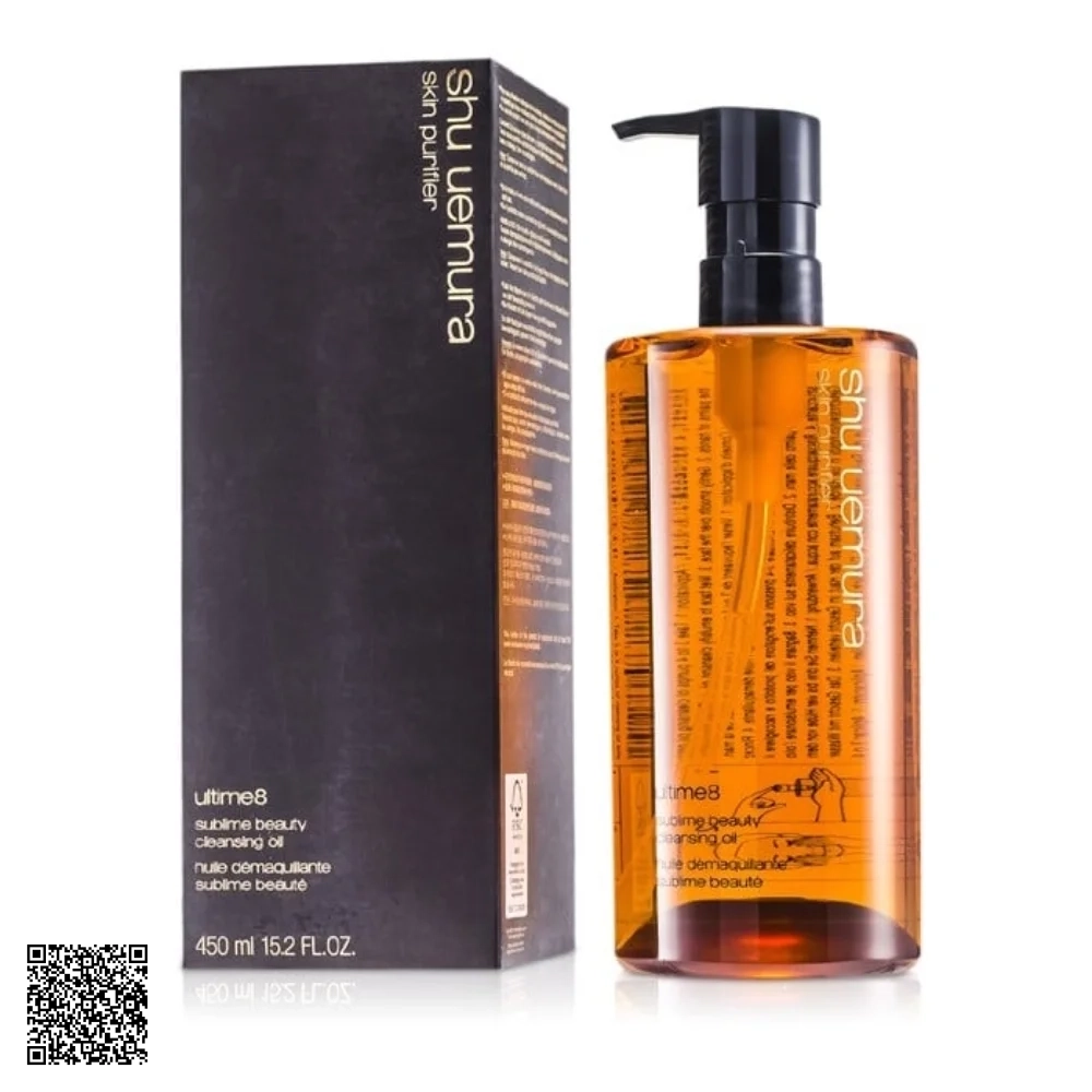 Dầu Tẩy Trang Shu Uemura Ultime8 Sublime Beauty Cleansing Oil (Màu Nâu) Nhật Bản 450ml