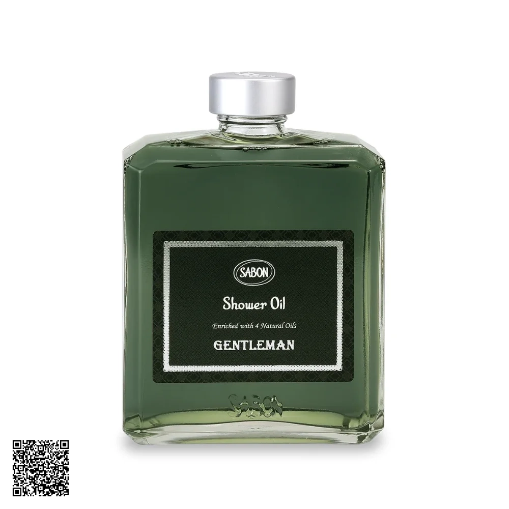 Sữa Tắm SABON Shower Oil Gentleman Làm Sạch Dịu Nhẹ, Dưỡng Ẩm Mềm Mịn Da Từ Israel 400ml