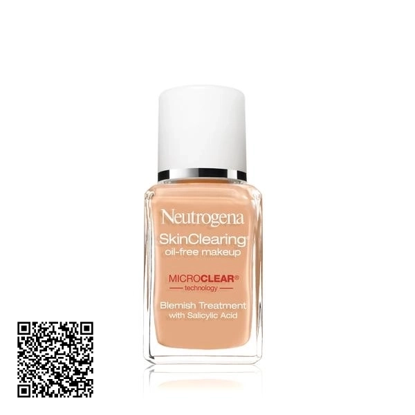 Kem Nền Trang Điểm Cho Da Mụn Neutrogena Skin Clearing Oil-Free Makeup