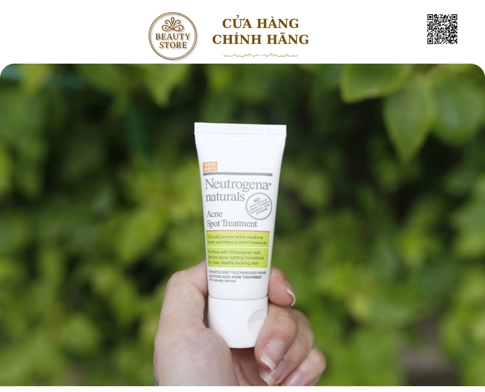Kem Giảm Mụn Neutrogena Naturals Spot Treatment