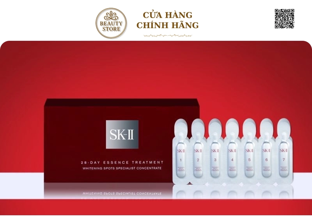 Bộ Mờ Nám 28 ngày SK-II Whitening Spots Specialist Concentrate (Hộp 28 tuýp x 0.5ml)